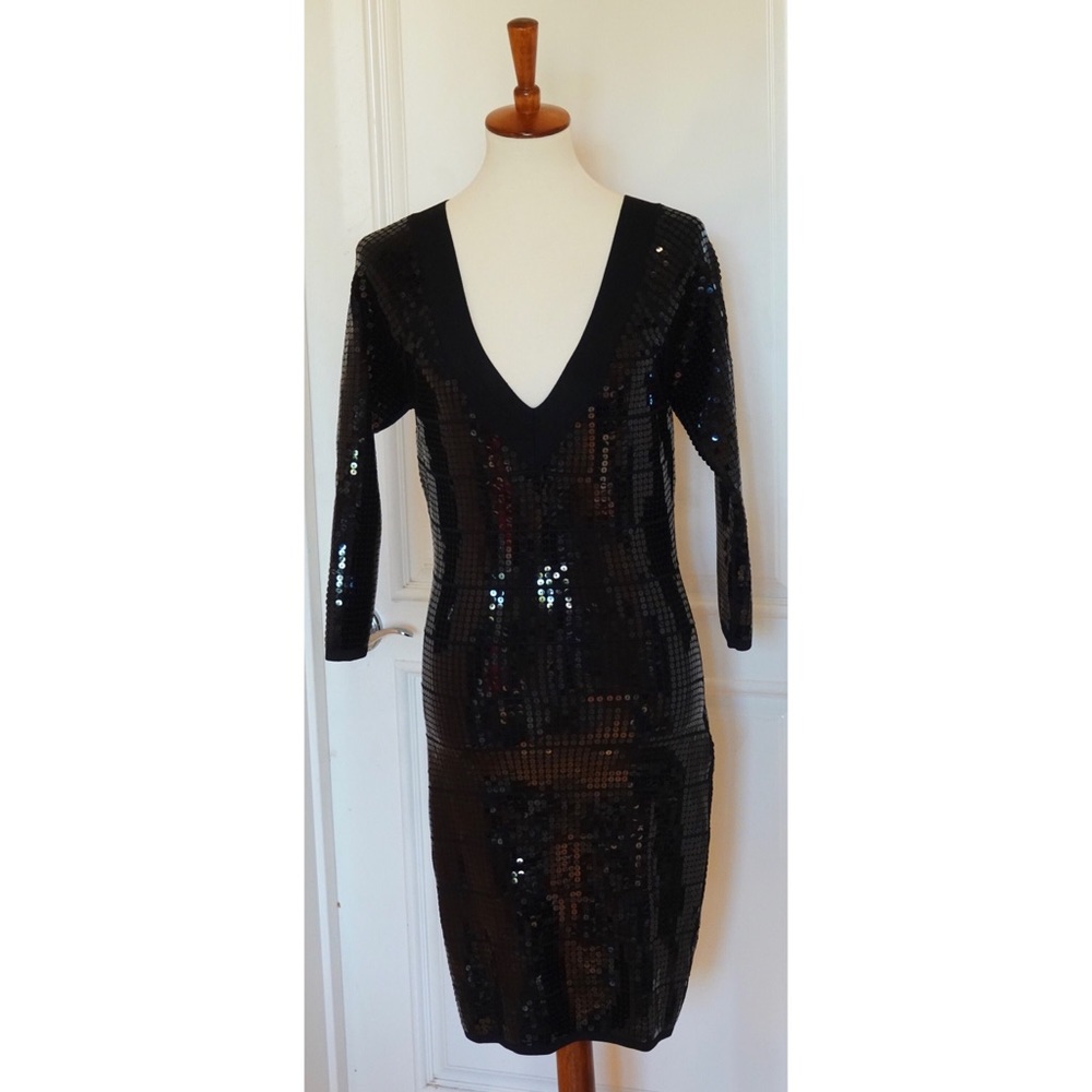 Black Sequin Dress by Guess by Marciano
